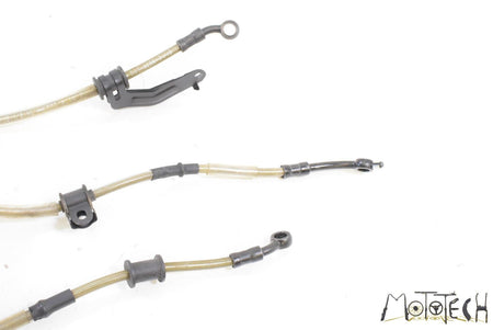 2016 Yamaha R1 YZFR1 S Front Abs Brake Line Set 2CR-2584A-01-00 / 2CR-2584B-00-0 {{ shop.shopifyCountryName }} - Mototech271