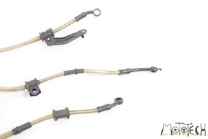 2016 Yamaha R1 YZFR1 S Front Abs Brake Line Set 2CR-2584A-01-00 / 2CR-2584B-00-0 | Mototech271