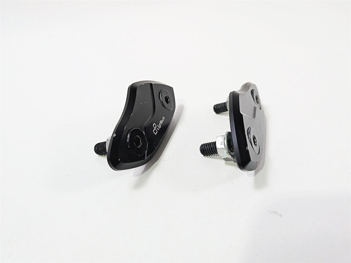 2018 Aprilia RSV4 RR Mirror Delete Block Off Plates Lightech SPE111-01 {{ shop.shopifyCountryName }} - Mototech271