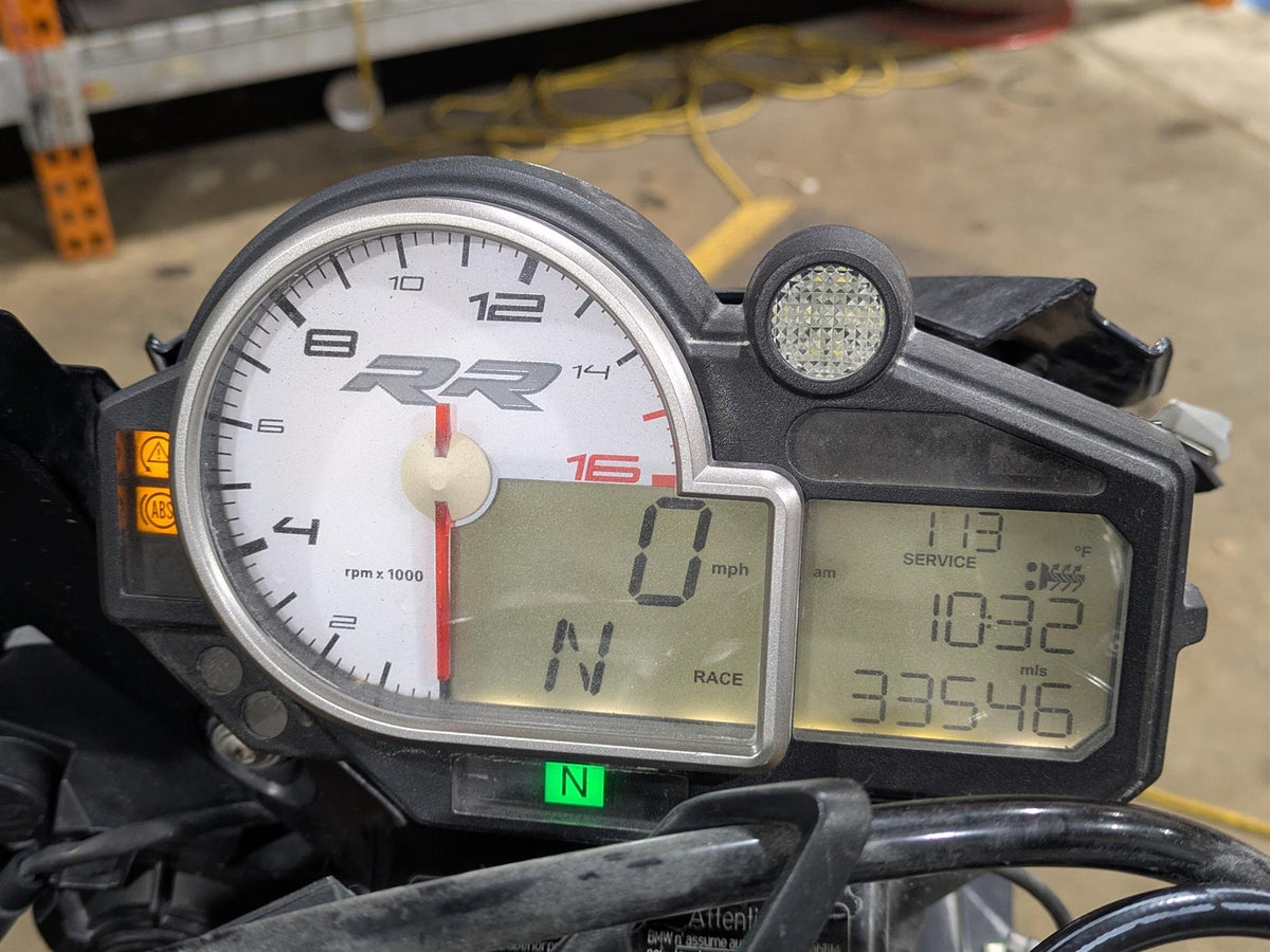 2014 BMW S1000RR K46 Speedometer Gauges Instrument Cluster 33K -Read 62118535428 {{ shop.shopifyCountryName }} - Mototech271
