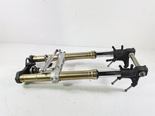 Load image into Gallery viewer, 2008 Suzuki GSXR600 Front End Fork Leg Triple Tree Axle 51103-01H10 51104-01H10
