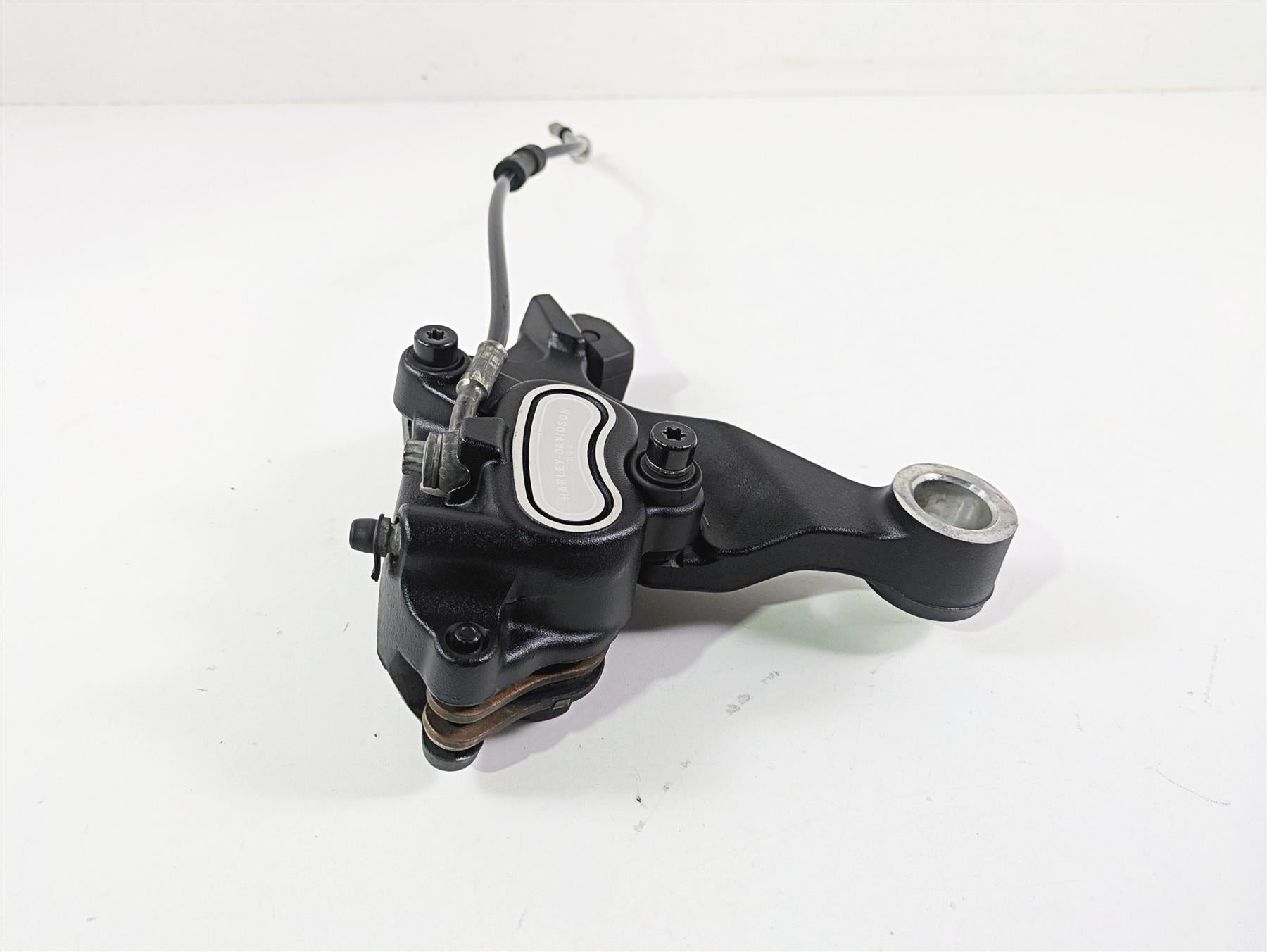 2014 Harley FXDF Dyna Fat Bob Rear Brake Caliper & Bracket 40908-08 {{ shop.shopifyCountryName }} - Mototech271