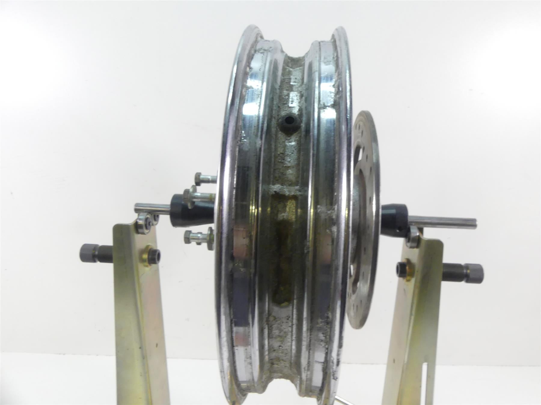 2014 Harley Sportster XL1200 C Rear Wheel Rim 5 Spoke 16x3 55019-11A {{ shop.shopifyCountryName }} - Mototech271