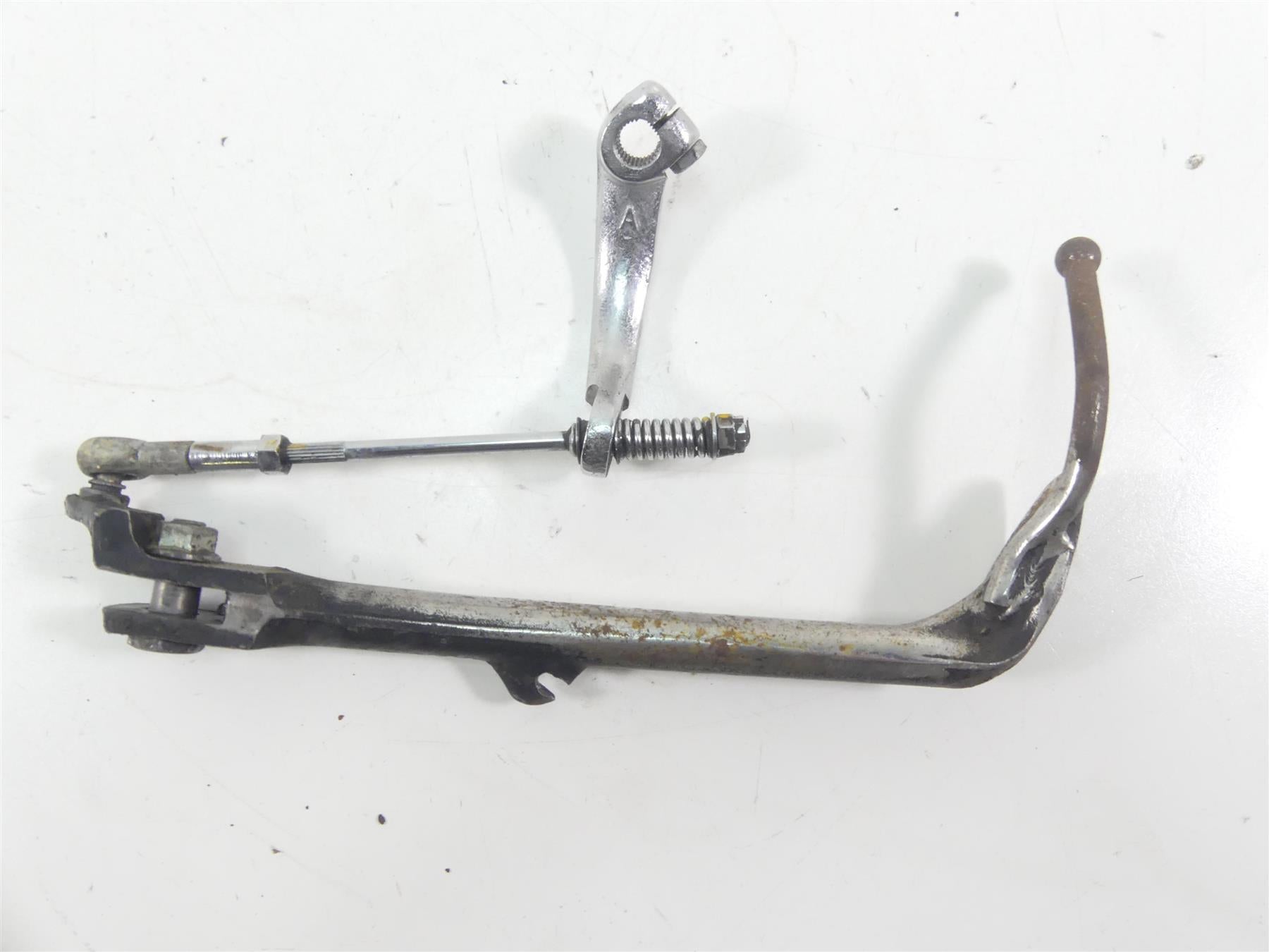 1977 Honda CB750 A Four Hondamatic Side Kickstand Neutral Lever 50531-393-770ZA {{ shop.shopifyCountryName }} - Mototech271