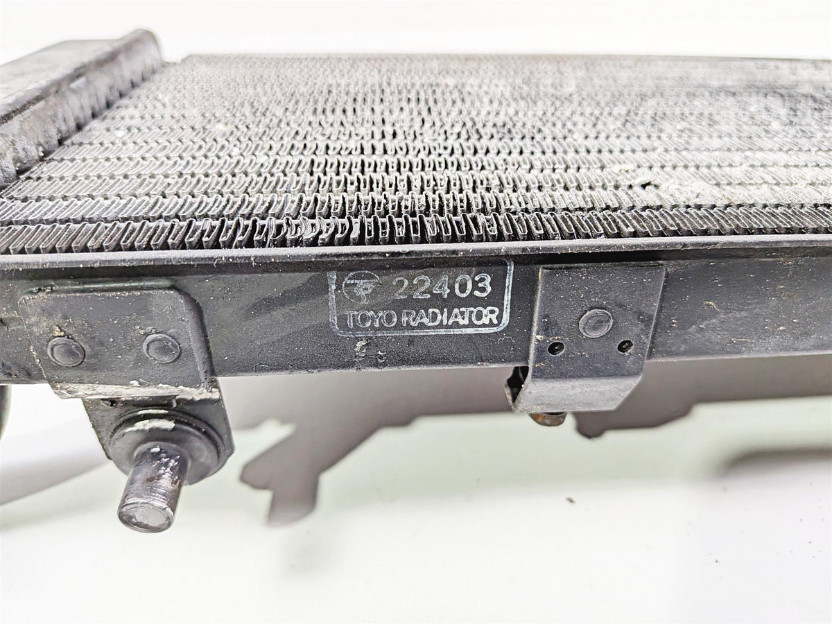 1994 Honda VT600 CR Shadow Coolant Radiator & Grille 19010-MR1-003 19010-MR1-013 {{ shop.shopifyCountryName }} - Mototech271