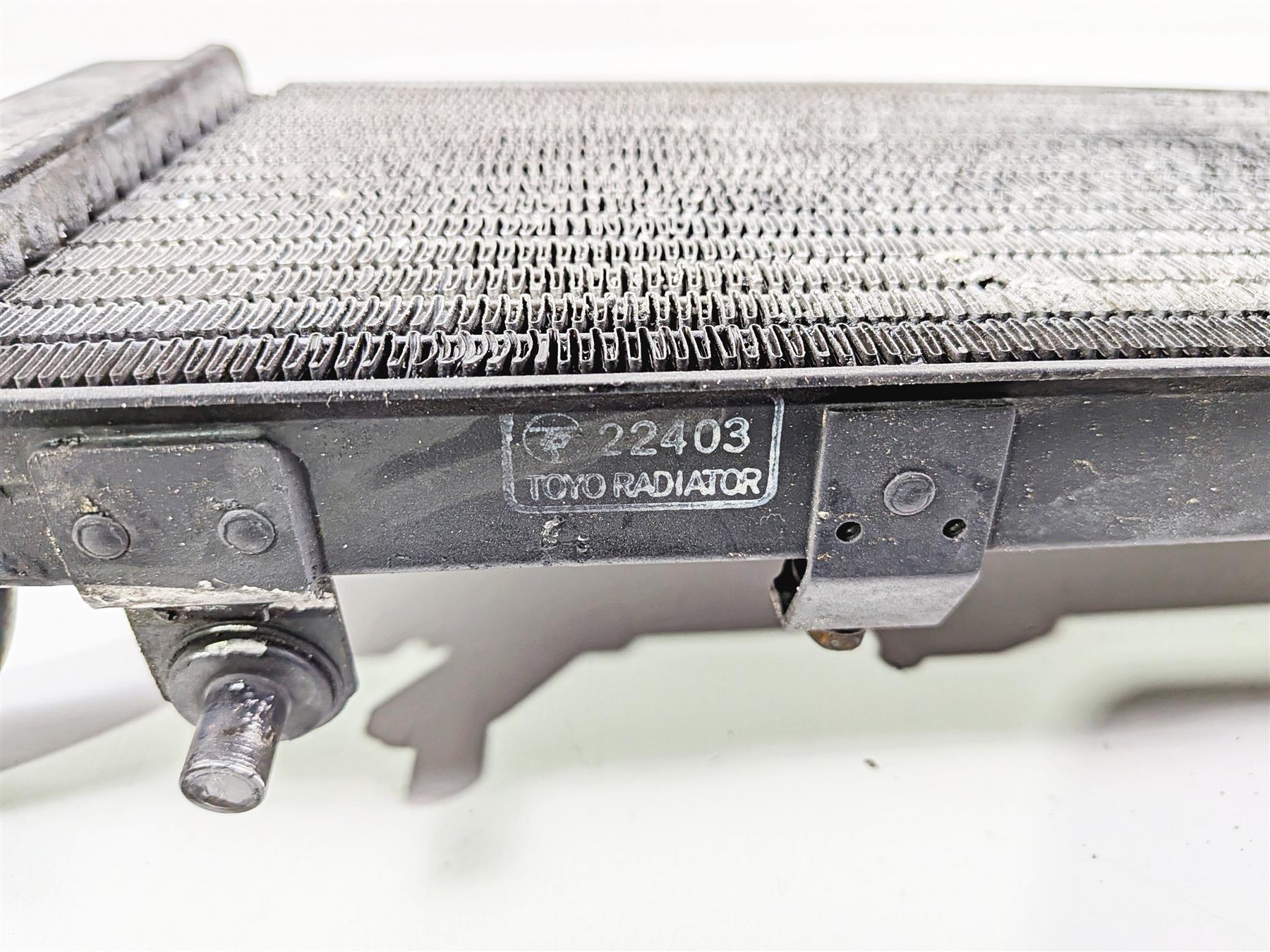 1994 Honda VT600 CR Shadow Coolant Radiator & Grille 19010-MR1-003 19010-MR1-013 {{ shop.shopifyCountryName }} - Mototech271