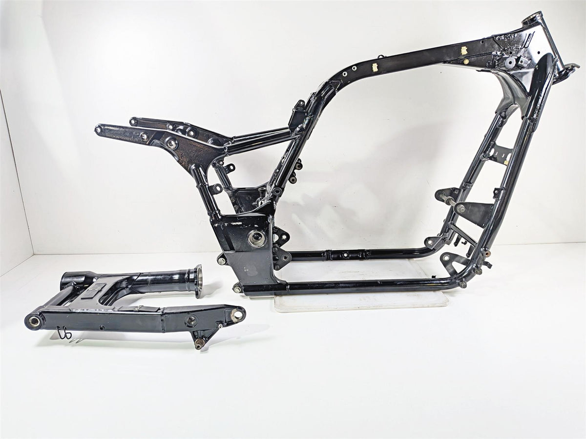 2003 Honda V-Twin VTX1800 C Straight Main Frame + Swingarm With Clean Texas Title 50100-MCH-000 {{ shop.shopifyCountryName }} - Mototech271