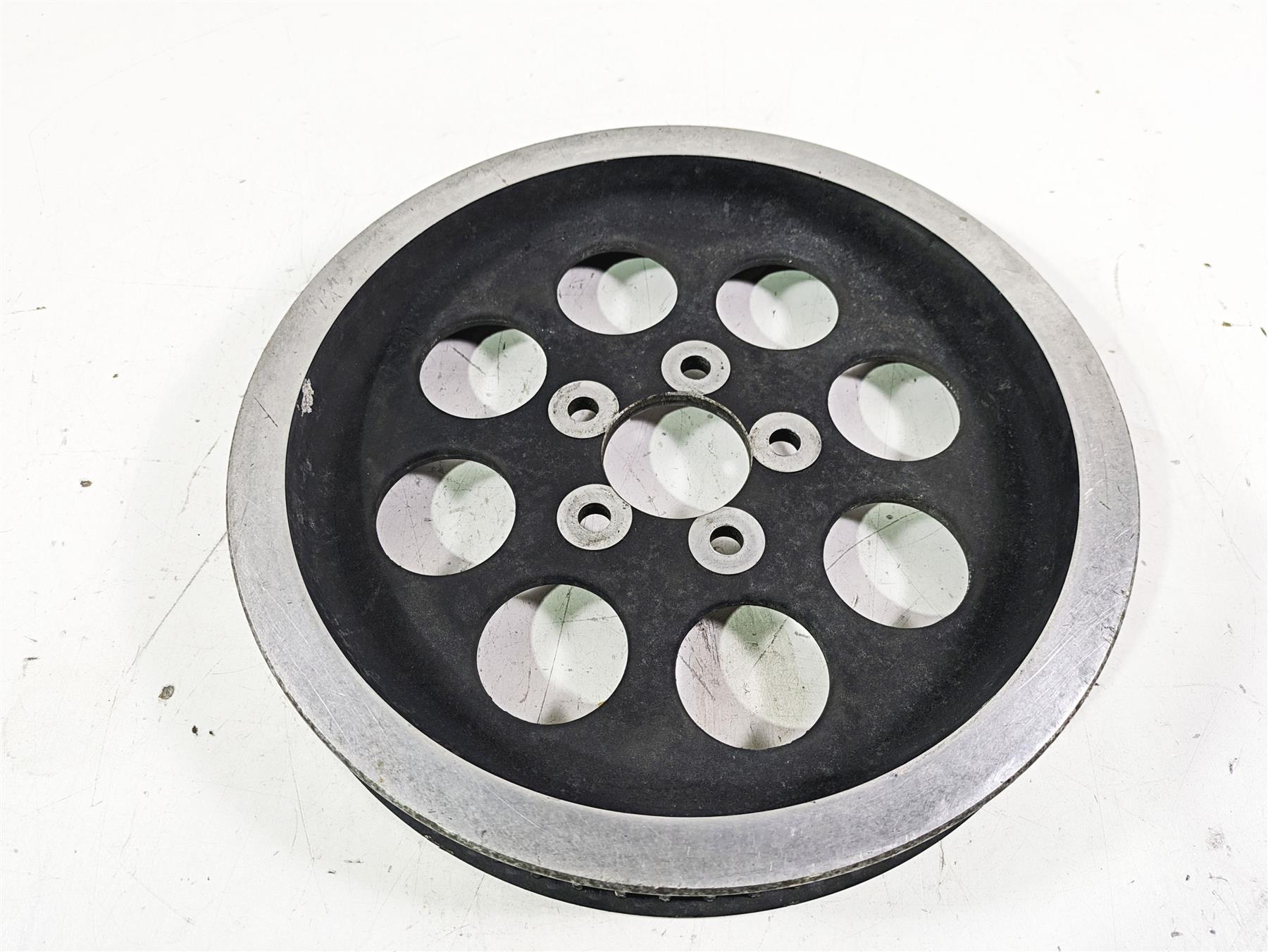 2003 Harley Touring FLHTCUI 100TH E-Glide Rear Drive Belt Pulley 70T 40225-86A {{ shop.shopifyCountryName }} - Mototech271