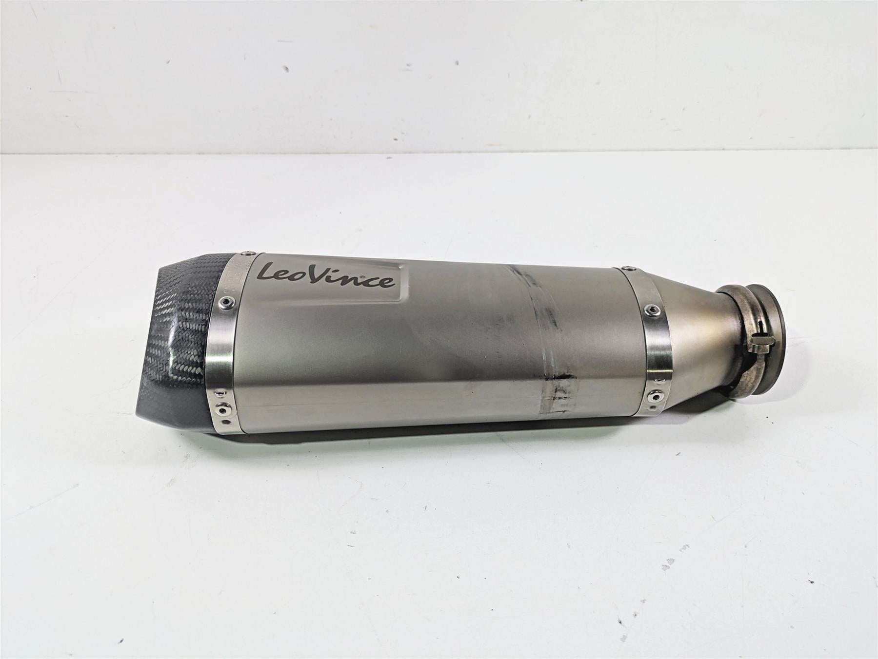 2017 KTM 1290 Super Duke GT Leo Vince Slip On Stainless Muffler Pipe 14292S {{ shop.shopifyCountryName }} - Mototech271