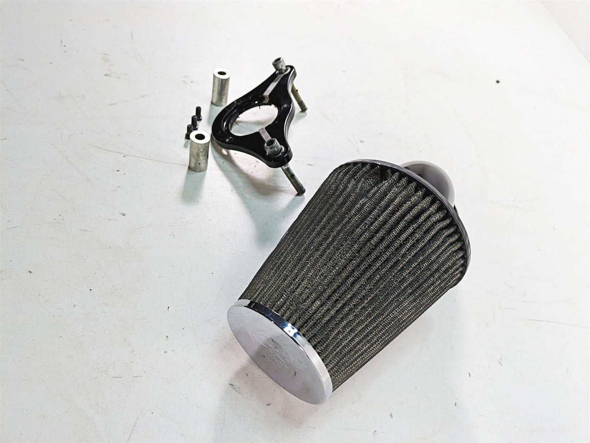 2005 Harley Dyna FXDL Low Rider K&N Heavy Breather Air Cleaner Filter Set {{ shop.shopifyCountryName }} - Mototech271