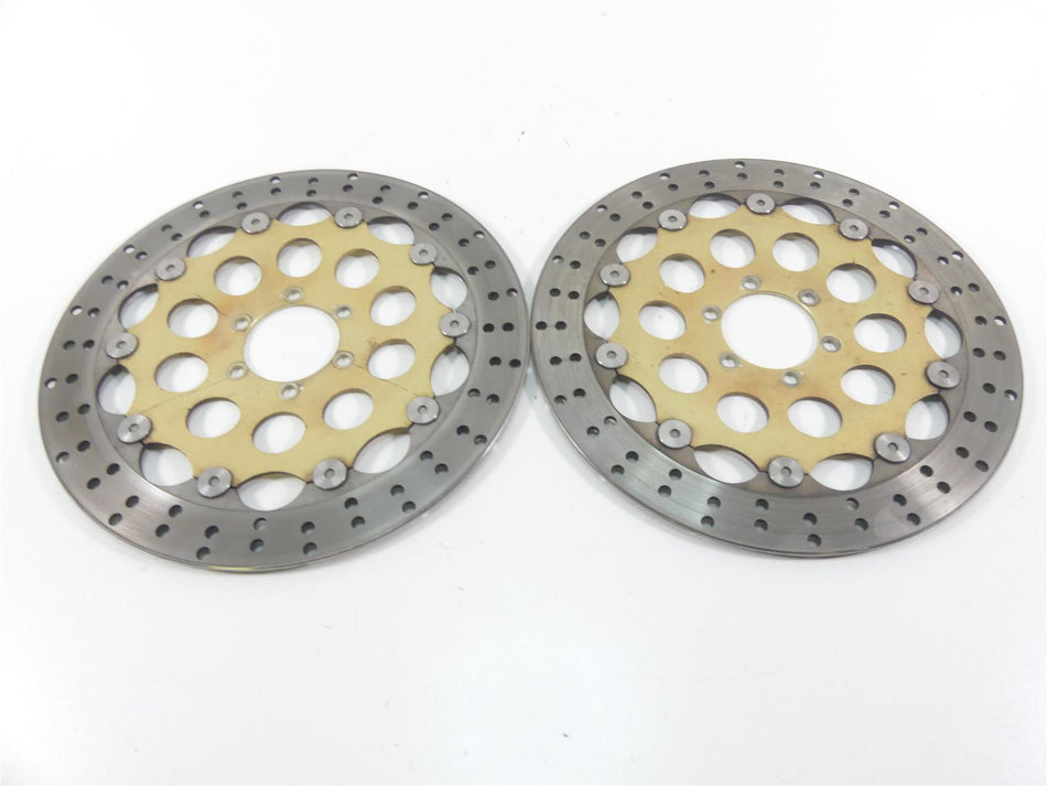 2001 Moto Guzzi California Sp 1100 Front Brake Rotor Disc Set GU37613305 {{ shop.shopifyCountryName }} - Mototech271