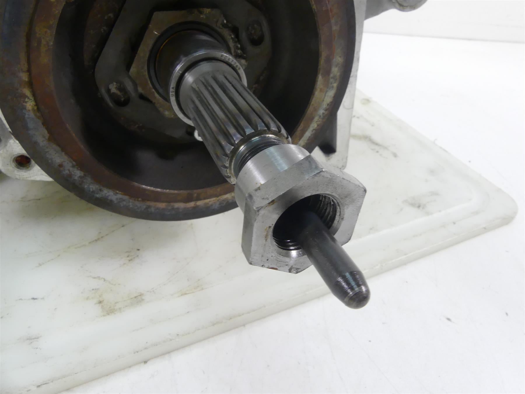 2000 Harley Dyna FXR4 CVO Super Glide Transmission Tranny Gear Box 33053-99 {{ shop.shopifyCountryName }} - Mototech271