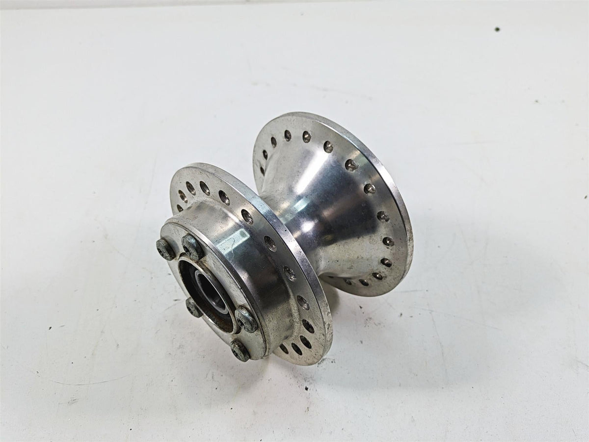 2009 Harley FXDC Dyna Super Glide Custom Front Spoke Wheel Hub 43105-08 {{ shop.shopifyCountryName }} - Mototech271