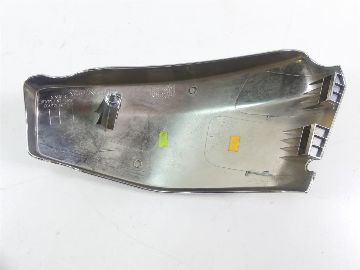 2009 Honda VTX1300 Touring Left Plastic Chrome Side Cover 83620-MEA-670 {{ shop.shopifyCountryName }} - Mototech271