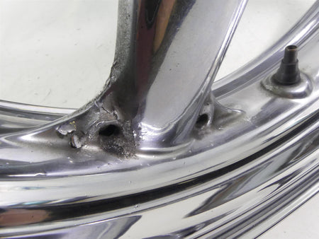 2001 Kawasaki ZX600J2 ZX6R Ninja Front Rear Chrome Wheel Rim Set 41073-1659 {{ shop.shopifyCountryName }} - Mototech271