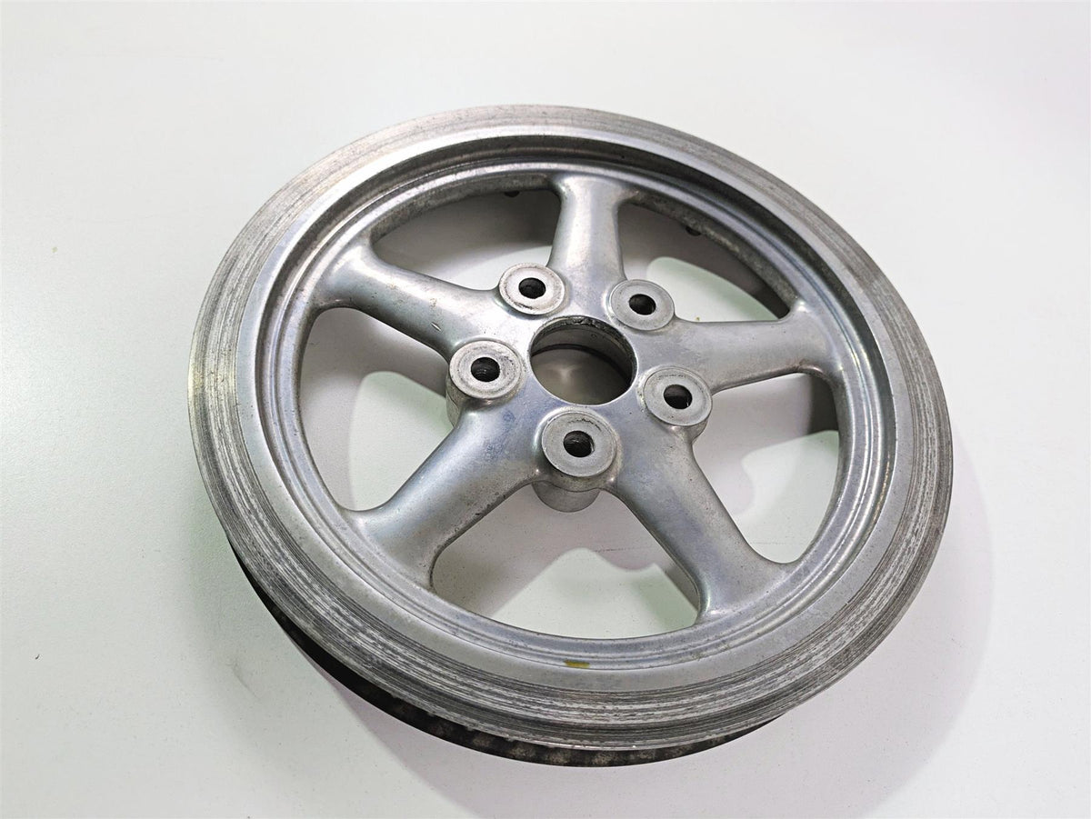 2008 Harley FXCWC Softail Rocker Rear Drive Belt Pulley 66T 1" 40585-08 {{ shop.shopifyCountryName }} - Mototech271