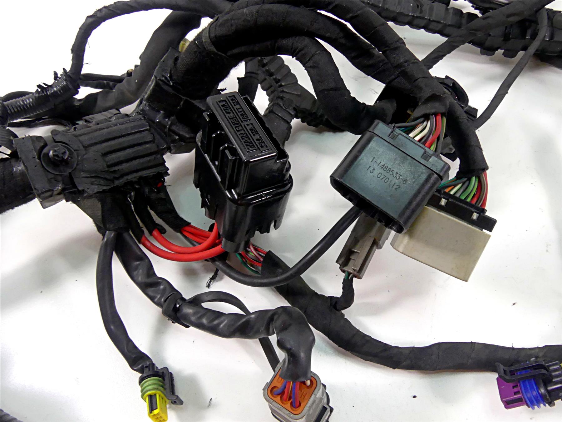 2014 Harley Dyna FXDB Street Bob Main Wiring Harness Loom Non-Abs 71072-12A {{ shop.shopifyCountryName }} - Mototech271