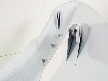 2018 Indian Chieftain Limited Outer Front Nose Fairing Cover Pearl White 5439882 {{ shop.shopifyCountryName }} - Mototech271