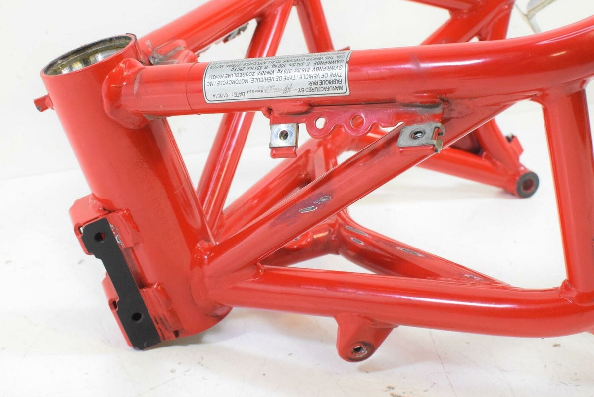 2014 MV Agusta F3 675 ERA Straight Main Frame Chassis Slvg Ttl 8000B6515 {{ shop.shopifyCountryName }} - Mototech271