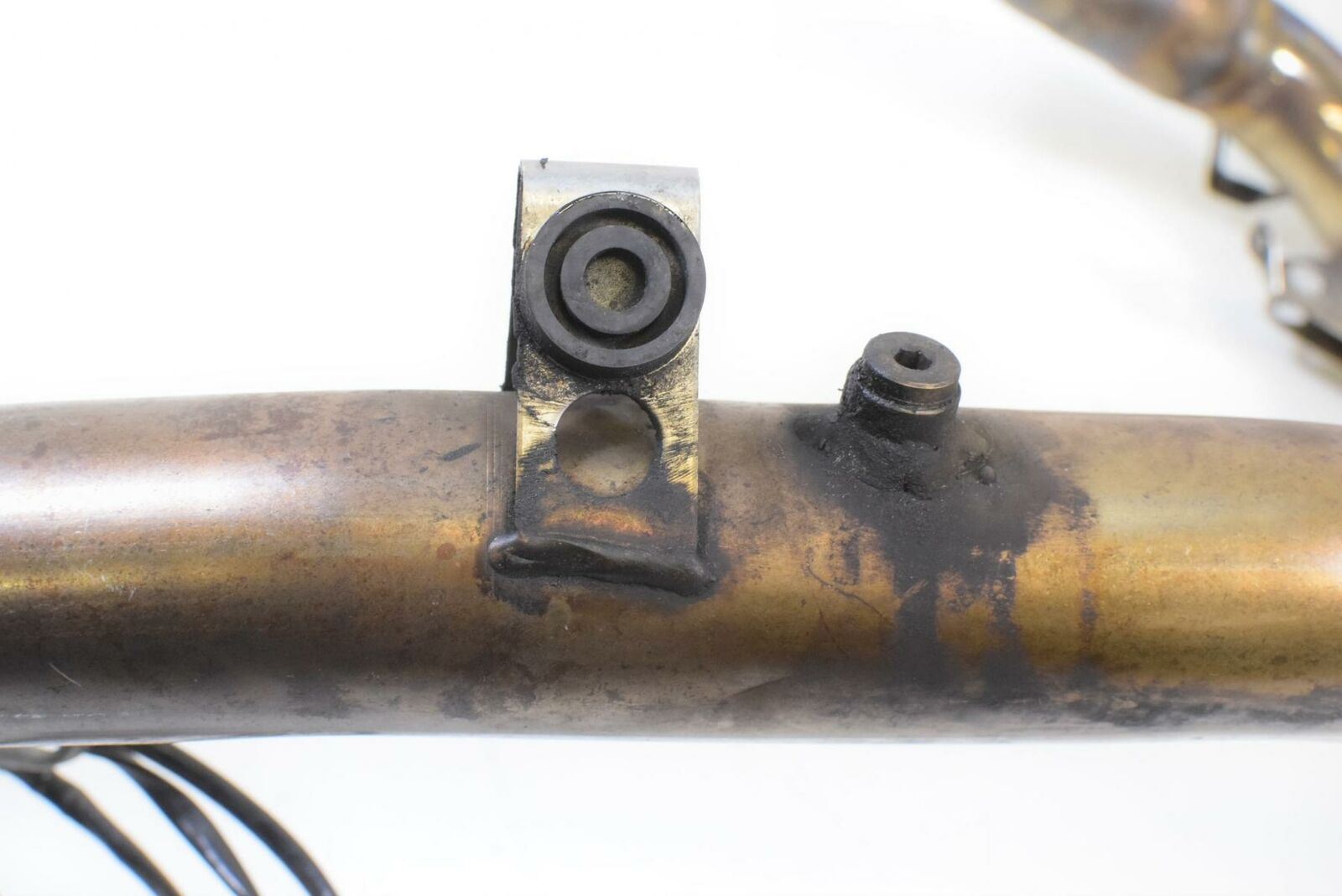 2008 Ducati 848 Exhaust Header Pipe Manifold Set Partly Polished 57012612A 57012 {{ shop.shopifyCountryName }} - Mototech271