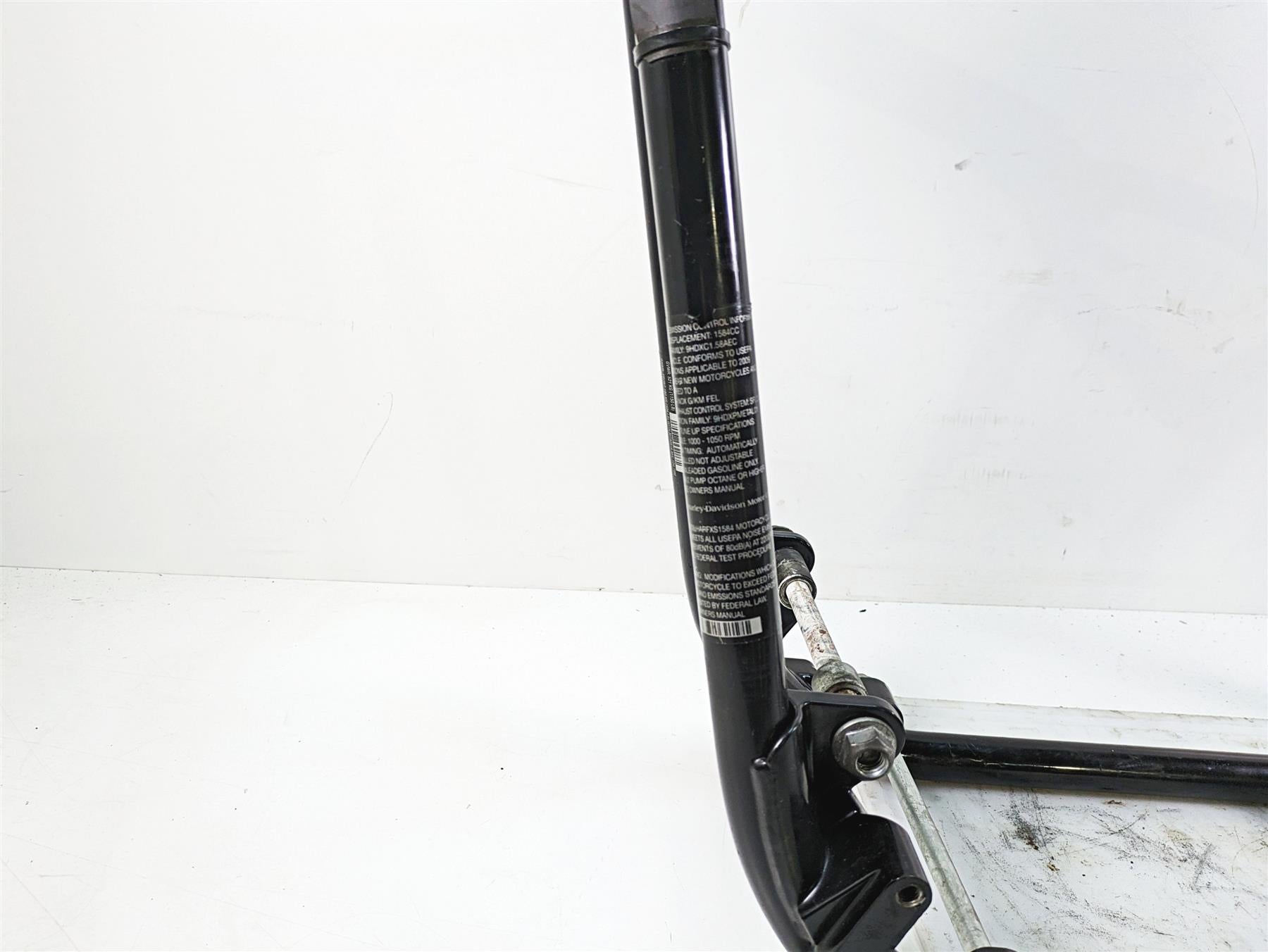 2009 Harley Softail FLSTSB Cross Bones Main Straight Frame Chassis With Clean Kentucky Title - 47173-11BHP {{ shop.shopifyCountryName }} - Mototech271