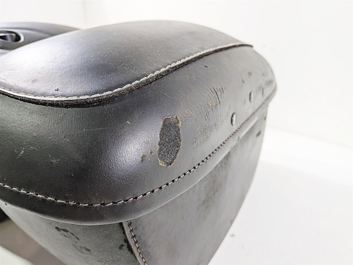 2012 Harley Softail FLSTF Fat Boy Saddlebag & Mounts Leather Hard Bags 53061-00B {{ shop.shopifyCountryName }} - Mototech271