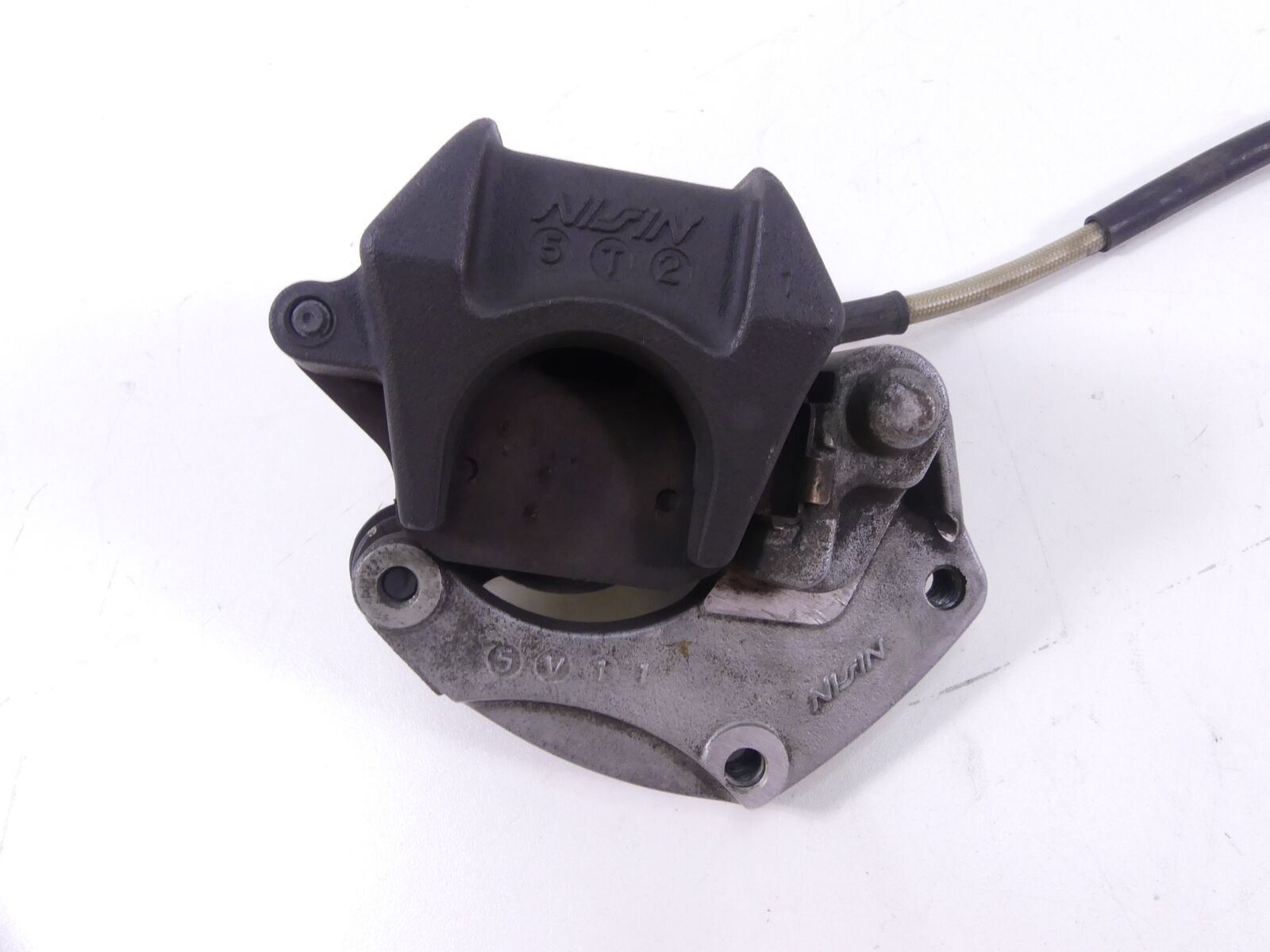 2006 Buell Ulysses XB12 X Rear Nissin Brake Caliper & Bracket H0102.02A8A {{ shop.shopifyCountryName }} - Mototech271