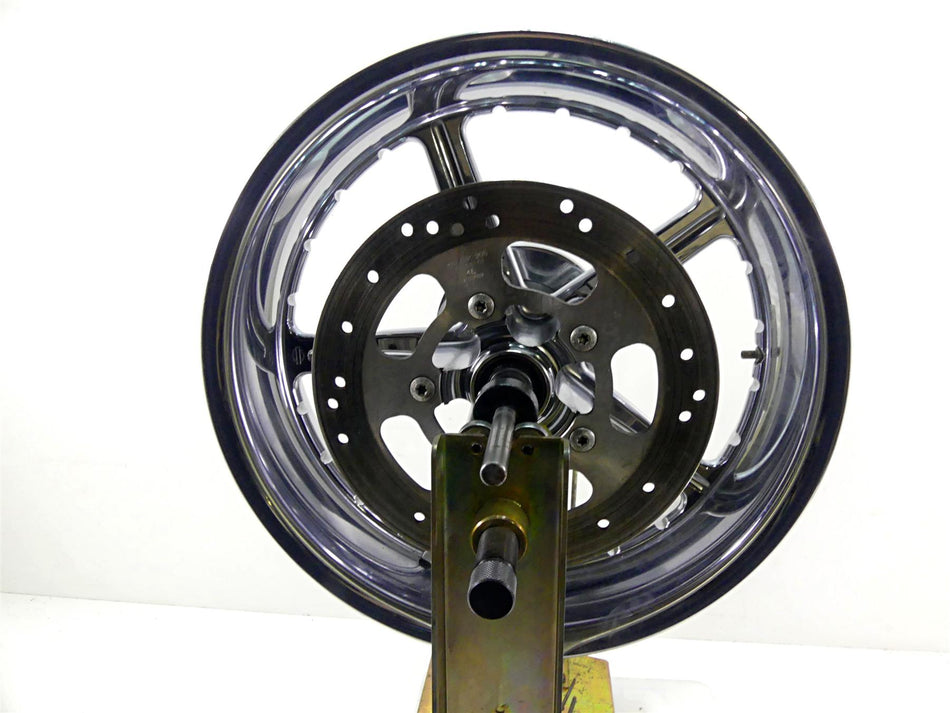 2005 Harley VRSCSE CVO V-Rod Strgt Reactor Custom Rear Wheel Rim 18X5.5 43215-08 {{ shop.shopifyCountryName }} - Mototech271