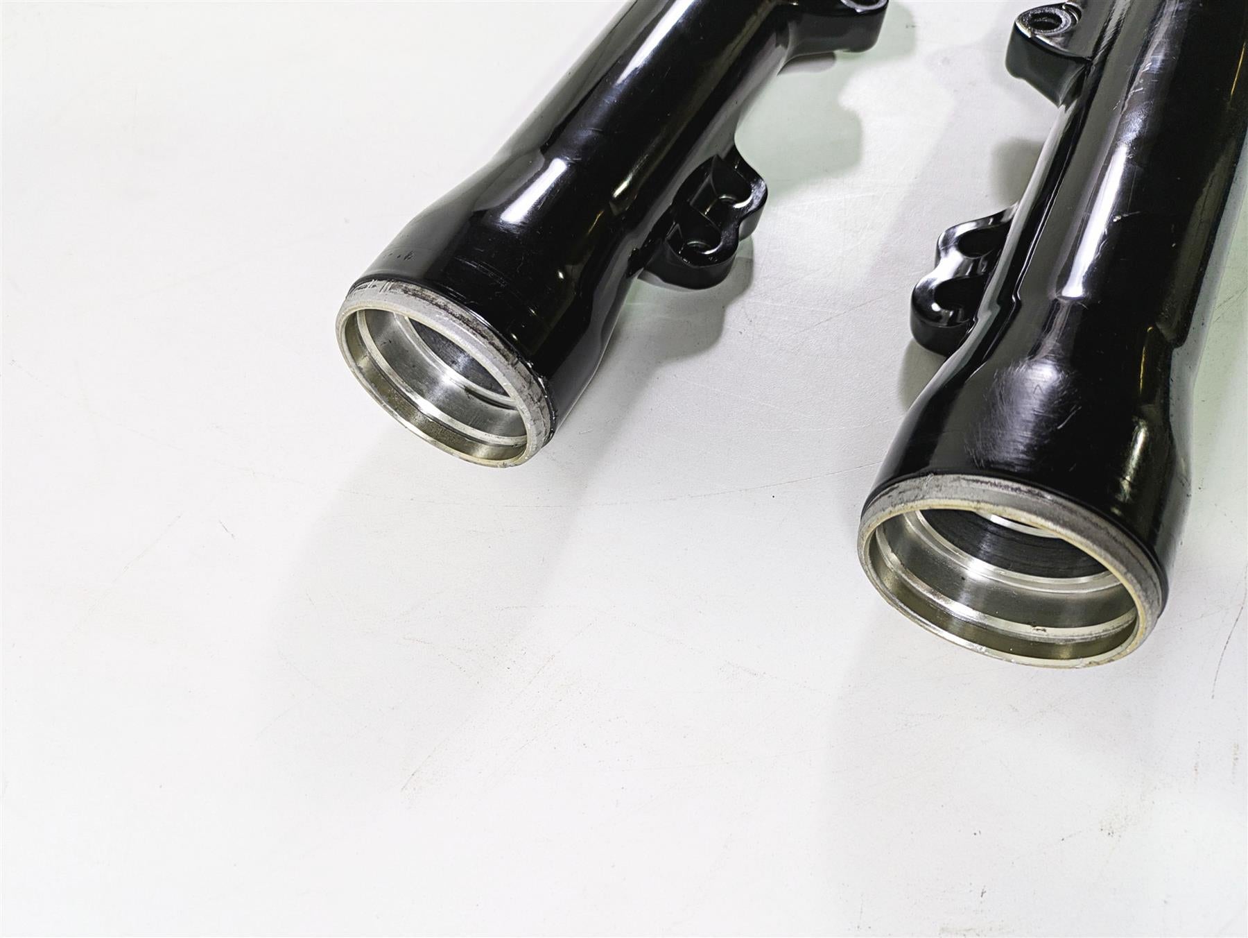2014 Harley FXDL Dyna Low Rider Dual Disc Lower Fork Tube Slider Set 45500230 {{ shop.shopifyCountryName }} - Mototech271