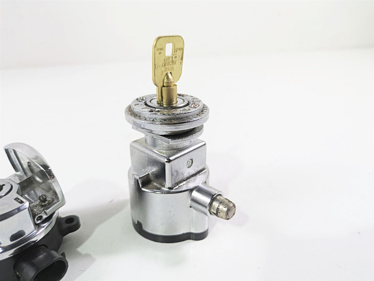 2016 Harley FXDF Dyna Fat Bob Ignition Switch Steering Lock Key Set 71430-12 {{ shop.shopifyCountryName }} - Mototech271