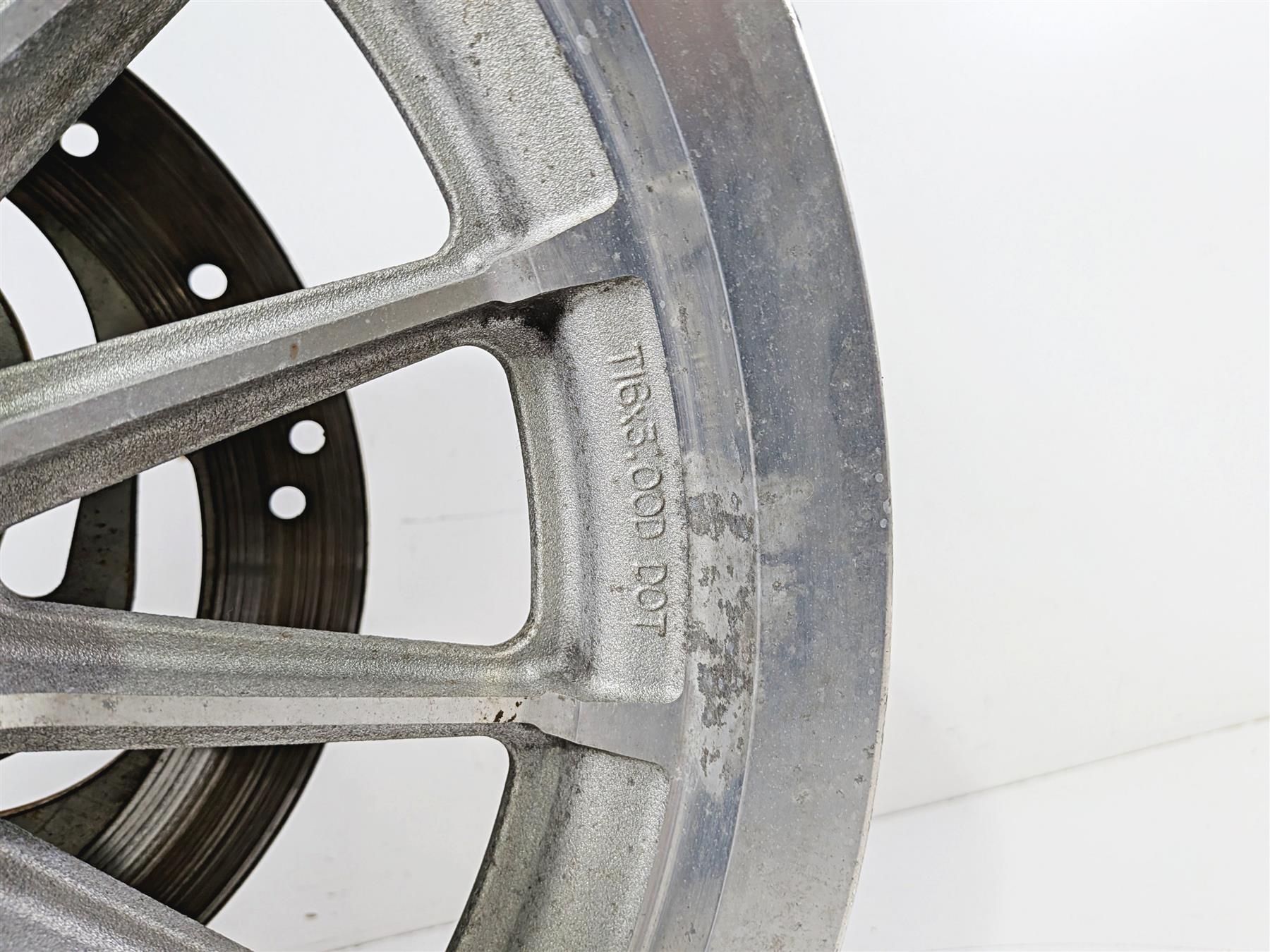 2006 Harley Sportster XL883 Low Rear Wheel Rim 16x3 13 Spoke 40992-00A {{ shop.shopifyCountryName }} - Mototech271
