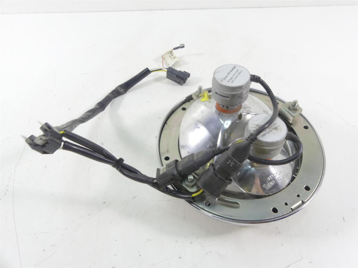2007 Harley Touring FLHTCU SE CVO Electra Glide 7" Led Front Headlight 585492 {{ shop.shopifyCountryName }} - Mototech271