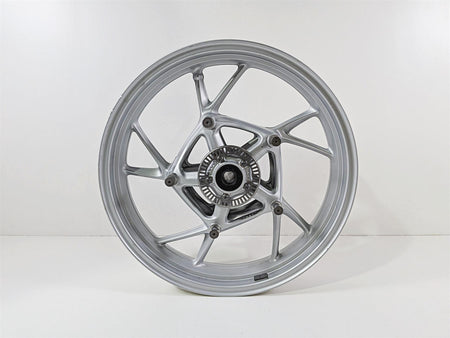 2023 BMW R1250RT RTP K52 Front Silver Wheel Rim 17x3.5 .38mm Runout 36318538086 {{ shop.shopifyCountryName }} - Mototech271