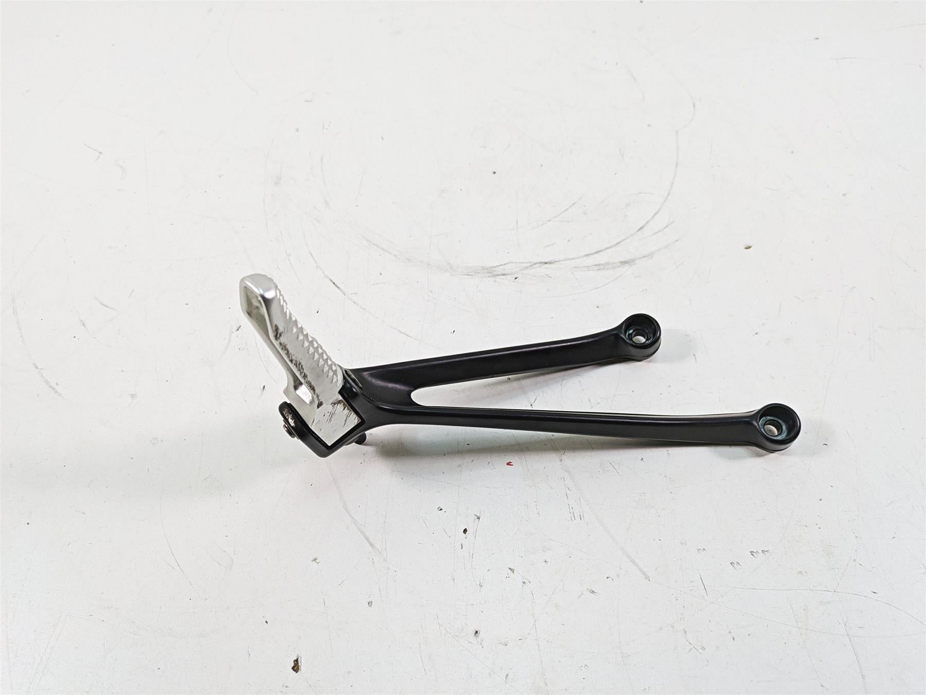 2015 BMW S1000RR K46 Right Rear Passenger Foot Peg + Bracket 46718521681 {{ shop.shopifyCountryName }} - Mototech271
