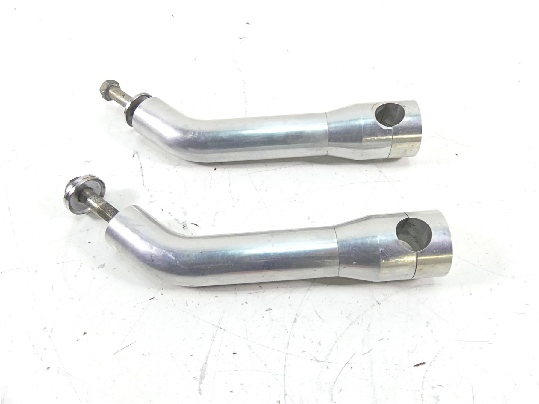 2009 Big Dog K9 9" Tall Lean Back Aluminum Handlebar Holder Riser Set for 1" Bars {{ shop.shopifyCountryName }} - Mototech271