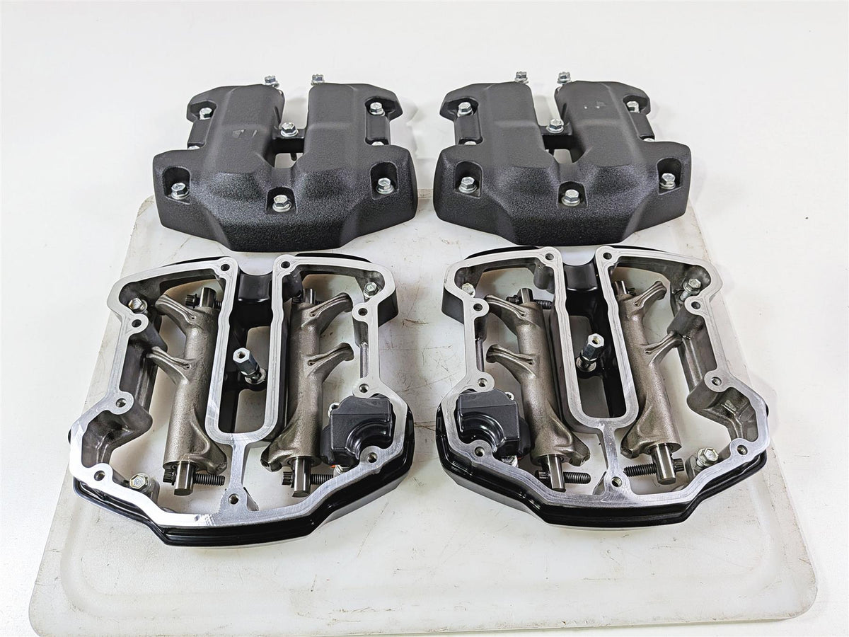 2024 Harley Softail FXLRST Low Rider Rocker Arm Box Valve Cover M8 Set 25701603 {{ shop.shopifyCountryName }} - Mototech271
