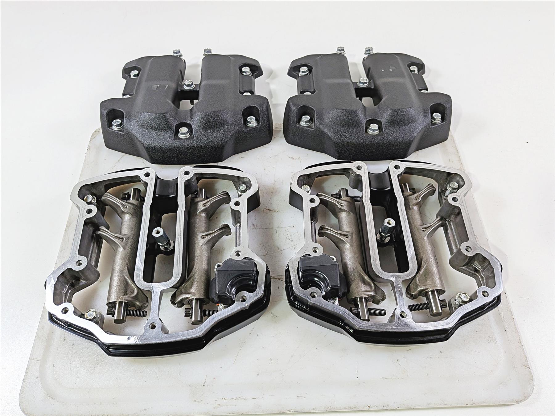2024 Harley Softail FXLRST Low Rider Rocker Arm Box Valve Cover M8 Set 25701603 {{ shop.shopifyCountryName }} - Mototech271