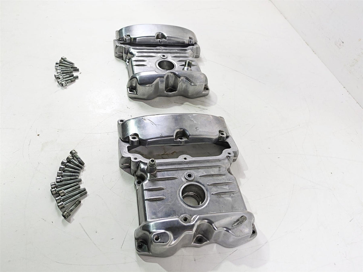 2010 Harley VRSCF Muscle Rod Cylinderhead Valve Cover Set 17663-01K {{ shop.shopifyCountryName }} - Mototech271