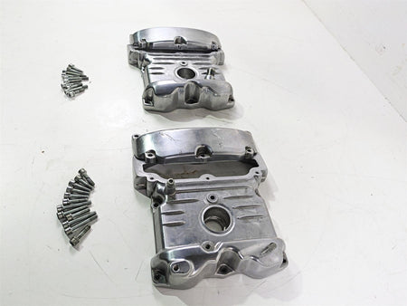2010 Harley VRSCF Muscle Rod Cylinderhead Valve Cover Set 17663-01K {{ shop.shopifyCountryName }} - Mototech271