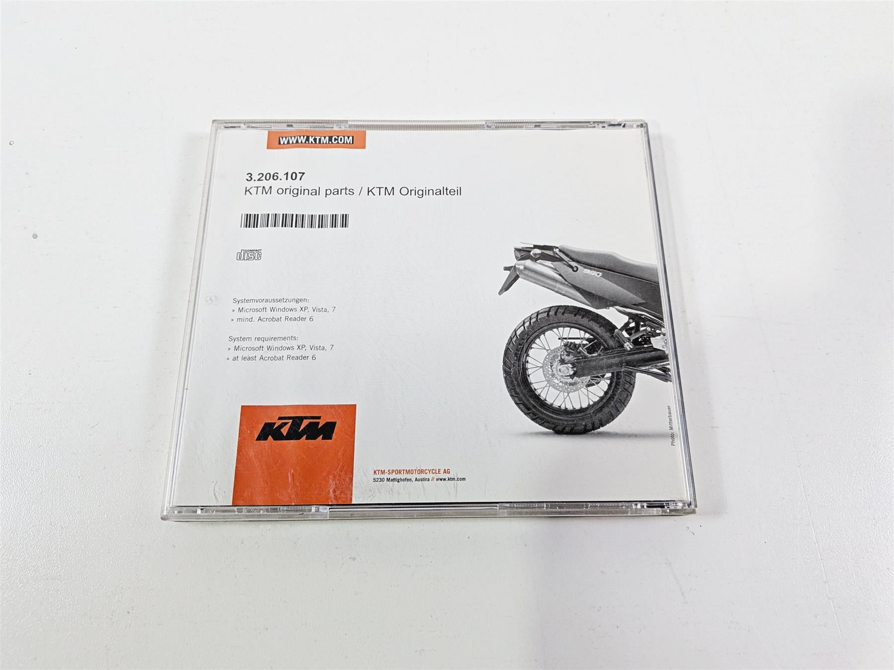 2005 KTM 950 LC8 Adventure Service & Owners Manual CD-Rom 3206107 {{ shop.shopifyCountryName }} - Mototech271