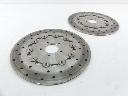 2009 Harley FXDF Dyna Fat Bob Front Sunstar Brake Disc Rotor Set 42040-06 {{ shop.shopifyCountryName }} - Mototech271