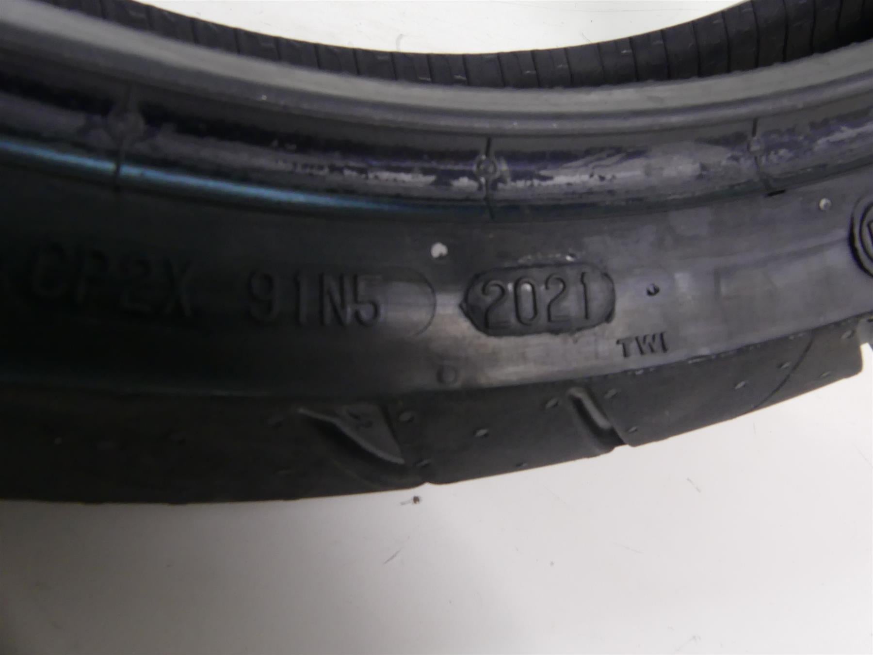 Used Front Motorcycle Tire Continental Trail Attack 3 120/70ZR19 60W 2445350000 {{ shop.shopifyCountryName }} - Mototech271