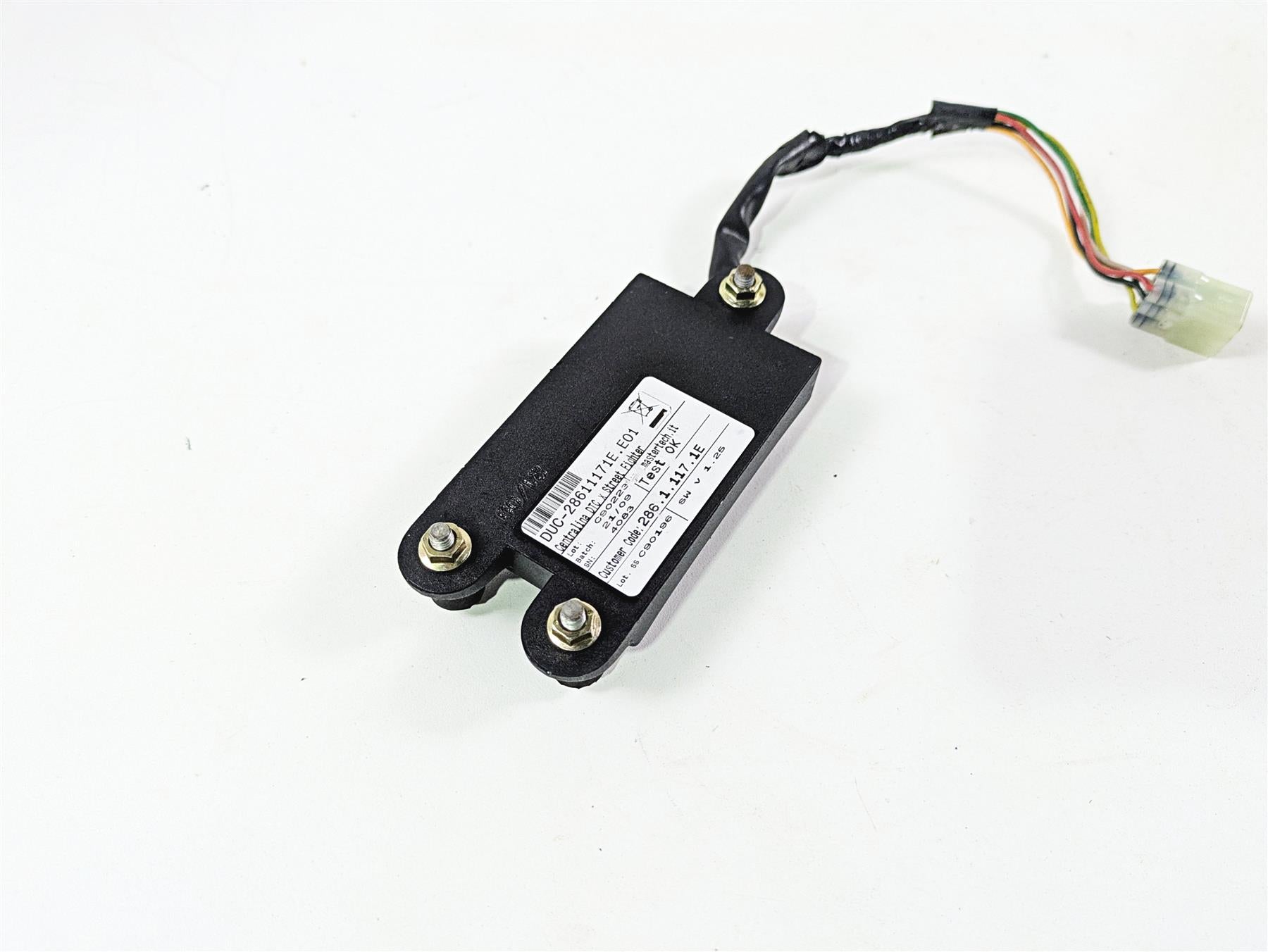 2010 Ducati Streetfighter 1098 S Traction Control Module Dtc 28611171E {{ shop.shopifyCountryName }} - Mototech271