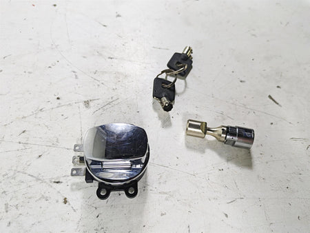 2005 Harley Softail FLSTFSE CVO Fat Boy Ignition Switch Key Lock Set 71450-04 {{ shop.shopifyCountryName }} - Mototech271
