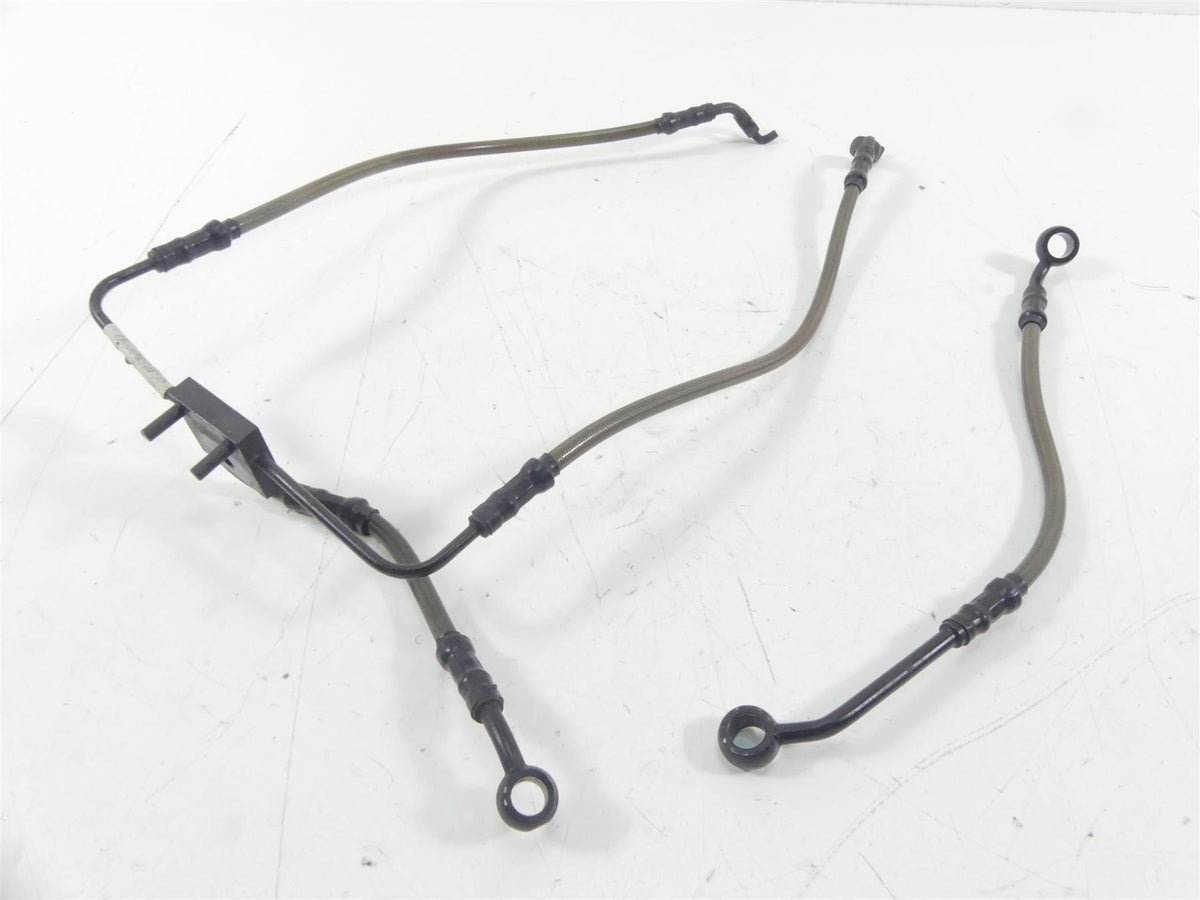 2017 Harley FXSE CVO Pro Street Breakout Front Abs Brake Line Hose Set 41800537 {{ shop.shopifyCountryName }} - Mototech271