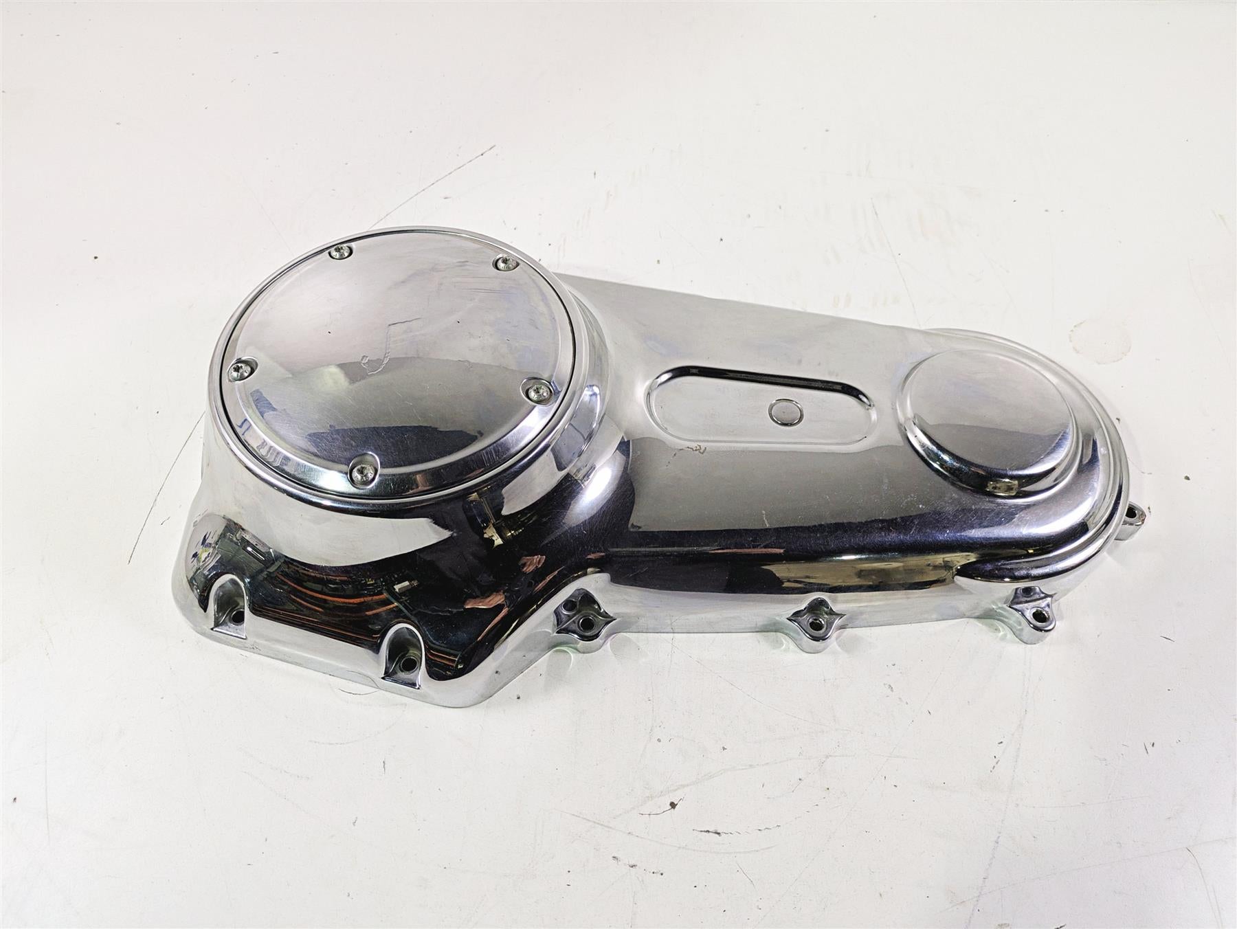 2011 Harley FXDC Dyna Super Glide Outer Primary Drive Clutch Cover 60761-06 {{ shop.shopifyCountryName }} - Mototech271