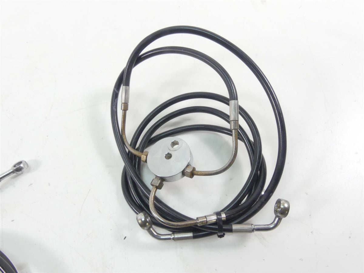 2011 Harley Touring FLTRU Road Glide Front Abs Brake Line Set 41679-09 42161-09 {{ shop.shopifyCountryName }} - Mototech271