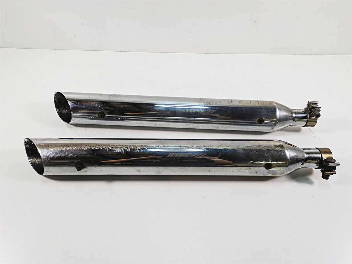 2006 Harley Touring FLHXI Street Glide Slash Down Cut Exhaust Muffler Set {{ shop.shopifyCountryName }} - Mototech271