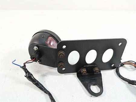 Harley Davidson Softail Rear Side Taillight License Plate Mount Holder {{ shop.shopifyCountryName }} - Mototech271