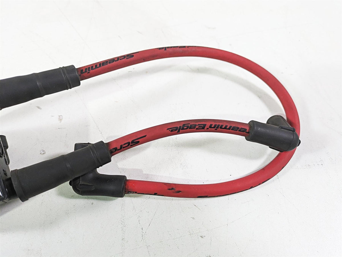 2017 Harley Dyna FXDB Street Bob Delphi Ignition Coil Wires Plug Set 31696-07A {{ shop.shopifyCountryName }} - Mototech271